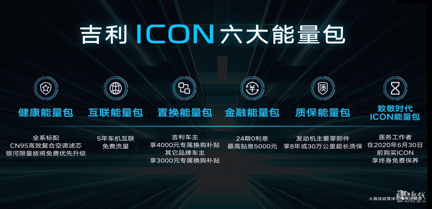 定义未来科技SUV新趋势售价11.58万起吉利ICON 5G直播上市